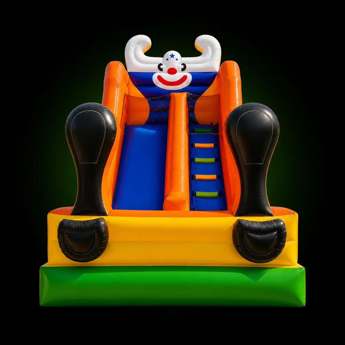 Clown-Hüpfburg