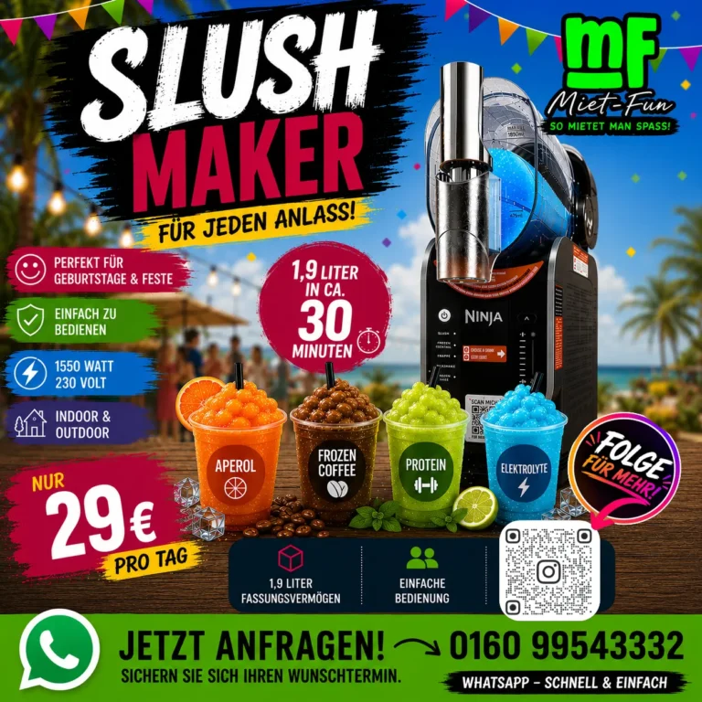 Slushmaschine in Bayreuth mieten